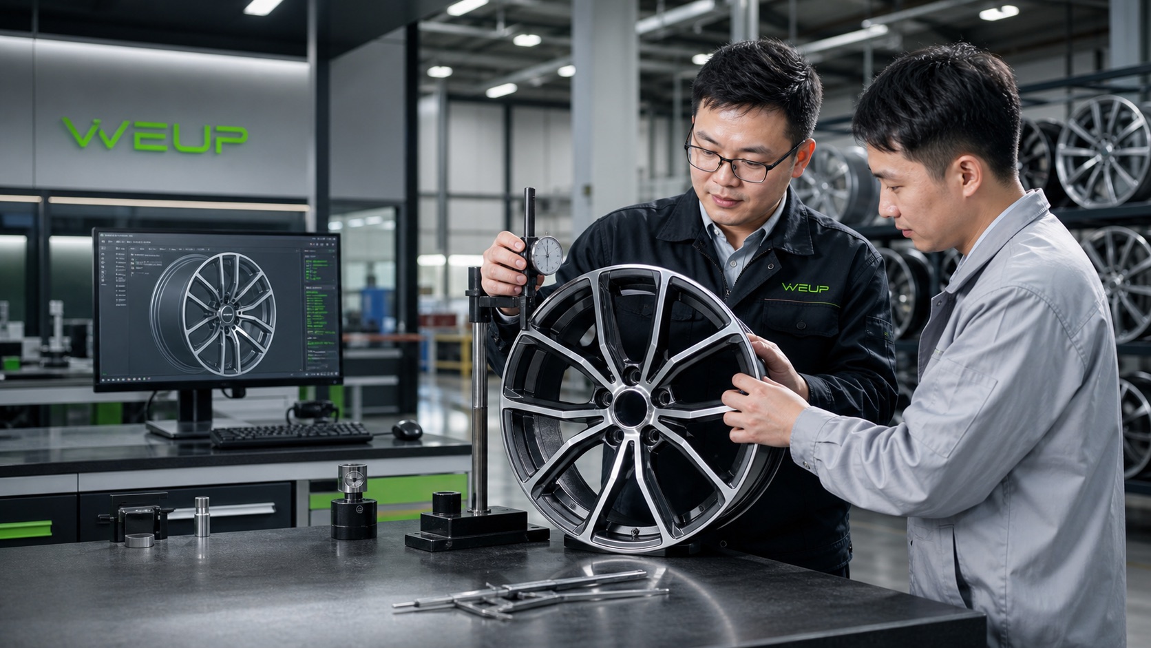 Wheel quality inspection